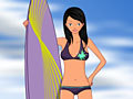 Surfer Girl Dress Up per jugar en línia