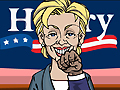 Hillary vs Obama per jugar en línia