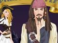 Pirates del Carib: es vesteixen com el Capità Jack Sparrow i Elizabeth per jugar en línia