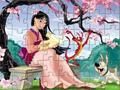 Princesa Mulan Jigsaw per jugar en línia